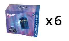 MTG Doctor Who COLLECTOR Booster CASE (6 COLLECTOR Booster Boxes)